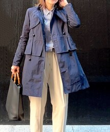 DRESSLAVE | ノーカラーコート