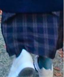 Samansa Mos2 blue | ジャンパースカート