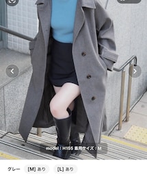 tiptop | 【2024AW新色登場】2WAYステンカラーロングコート【web限定Lサイズあり】(ステンカラーコート)