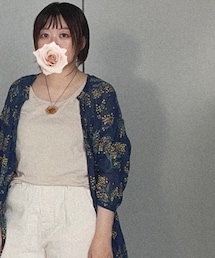 不明 | シャツワンピース