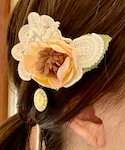 Handmade(ハンドメイド)の「ヘアアクセサリー(バレッタ/ヘアクリップ)」