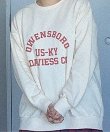 Samansa Mos2 blue | スウェット