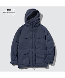 UNIQLO | ハイブリッドダウンオーバーサイズパーカ(その他アウター)