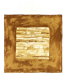 PORTER CLASSIC | SILK SCARF (PAINT BRUSH) - GOLD(バンダナ/スカーフ)