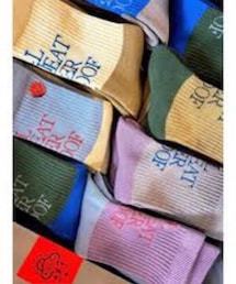 my loads are light | my loads are light × alwayth "text a.w.p" (ソックス/靴下)