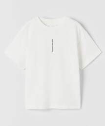 ZARA | PREMIUM アブストラクトプリントＴシャツ 1,490 JPY(Tシャツ/カットソー)