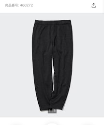 UNIQLO | ニットフリースイージーアンクルパンツ(パンツ)