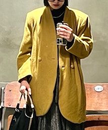 古着 | ノーカラーコート
