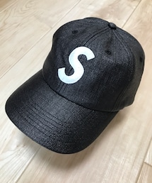 Supreme  | Raffia S Logo 6-Panel "Black"(キャップ)