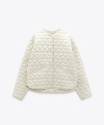 ZARA | ノーカラージャケット