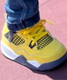 NIKE | Nike TD Air Jordan 4 "Tour Yellow"(スニーカー)