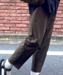 GU | ドライワイドテーパードイージーアンクルパンツ(パンツ)
