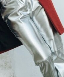 CAMAIEU | silver metallic pants(その他パンツ)