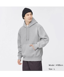 GU | ・ヘビーウェイトビッグスウェットパーカ(長袖)・2490円・XXL(パーカー)