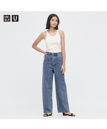 UNIQLO | ・ワイドレッグジーンズ・3990円・27(デニムパンツ)