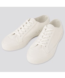 UNIQLO | ・コットンキャンバスレースアップスニーカー・990円(sale)・27.5cm(シューズ)