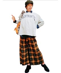 試着室編① | ロゴスウェットにチェンジ🎵(雑誌)