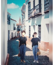 mik@ちゃんと会ったら、コーデ丸かぶりの図 | 雑誌