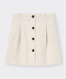 GU | リネンブレンドキュロットOSB+EC(スカート)