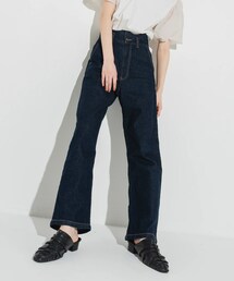 Eaphi | wave design high waist denim(デニムパンツ)