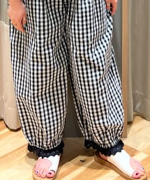 裾スカラップレースパンツ | パンツ