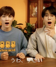 うぁ‼︎てば‼笑︎💚演技派なテヨンとドヨン🌹🐰 | その他