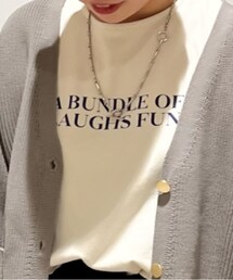 Samansa Mos2 blue | Tシャツ/カットソー