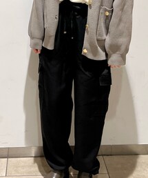 Samansa Mos2 blue | カーゴパンツ