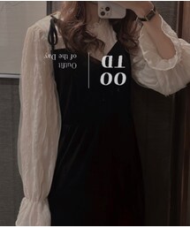 no brand | シャツワンピース