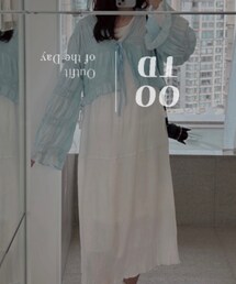 no brand | シャツワンピース
