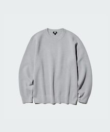 UNIQLO | ウォッシャブルミラノリブクルーネックセーター(ニット/セーター)