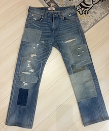 Levi's | Levi's 501 パッチワークデニム(デニムパンツ)