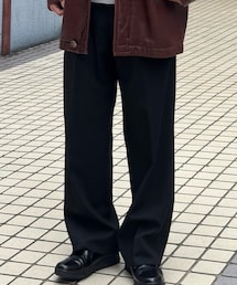 けーすけ｜CONNECT LIFE PRODUCTSのスラックスを使ったコーディネート