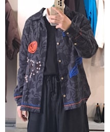 KHOKI | Hand embrtridered-design shirt(シャツ/ブラウス)