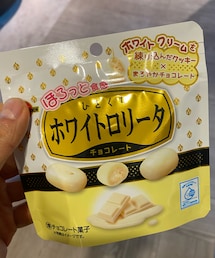 甘味バカ一代👊 | ブルボンのホワイトロリータの一口サイズ。食べやすい＆元祖の方はカバンに入れてたらすぐボロボロになるが、コレは良い。普通のより美味い気がする。(その他)