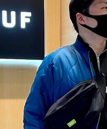 HUF | WORKMAN KILTED JACKET(ダウンジャケット/コート)