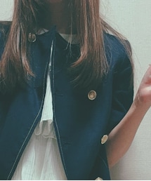 ZARA | ノーカラージャケット