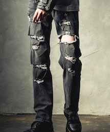 Abyssea | Crash gear strech denim pants サイズ1(デニムパンツ)