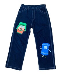 GU | GUのデニムパンツをリメイクして戴いた物です！(デニムパンツ)