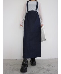 TRUNC | 2way Denim Jumper Skirt(デニムスカート)