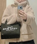 しまむら(シマムラ)の「ジャケット/アウター(ムートンコート)」