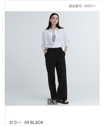 UNIQLO | タックワイドパンツ(パンツ)