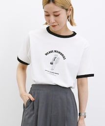 Samansa Mos2 blue | Tシャツ/カットソー