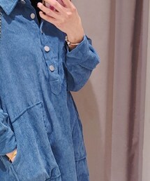 no brand | シャツワンピース