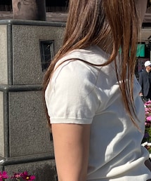 POLO RALPH LAUREN | コットンブレンドショートスリーブセーター(ニット/セーター)