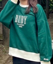 RUBY AND YOU | スウェット
