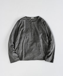 LIDNM | Wool Jersey Henley L/S Tee(トップス)
