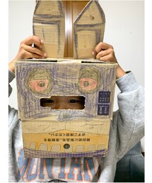ボニーくん🐰🎶 | 耳が立つ様に補強してくれ！と頼んでくる5歳児🙄本人ご満悦🐰🎶(コスチューム/パーティーグッズ)