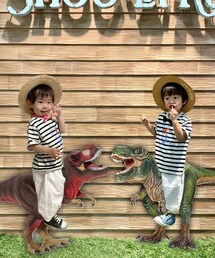 恐竜クラブ🦖💨 | まるで双子コーデだね👯‍♂️💕(その他)