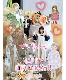 サリちゃんおめでとう🥳🎉 | ラッピングキット